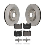 Front Disc Brake Rotor Ceramic Pad Kit For Mini Cooper Countryman BMW X2 Clubman