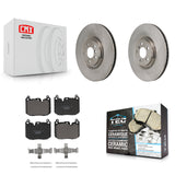 Front Disc Brake Rotor Ceramic Pad Kit For Mini Cooper Countryman BMW X2 Clubman