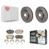 Front Disc Brake Rotor And Ceramic Pad Kit For Volvo XC40 With 322mm Diameter K8T-105789