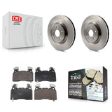 Front Disc Brake Rotors And Ceramic Pads Kit For Chevrolet Camaro SS K8T-105804