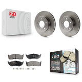 Front Brake Rotor & Ceramic Pad Kit For Intrepid Dodge Chrysler Concorde LHS Eagle Vision K8T-105809