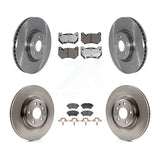 Front Rear Brake Rotor & Ceramic Pad Kit For 2021 Audi Q5 With 350mm Diameter K8T-105831