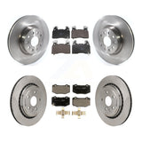 Front Rear Disc Brake Rotors Ceramic Pad Kit For 2016 Chevrolet Camaro With Brembo Brakes K8T-105843