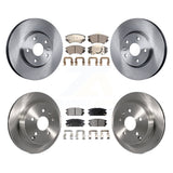 Front Rear Brake Rotor Ceramic Pad Kit For 17 GMC Terrain Vehicles Manufactured In Mexico K8T-105857