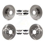 Front Rear Brake Rotor Ceramic Pad Kit For Intrepid Dodge Chrysler Concorde LHS Eagle New K8T-105865