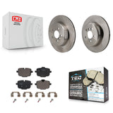 Rear Disc Brake Rotors Ceramic Pad Kit For BMW 540i xDrive With 330mm Diameter Rotor K8T-105870