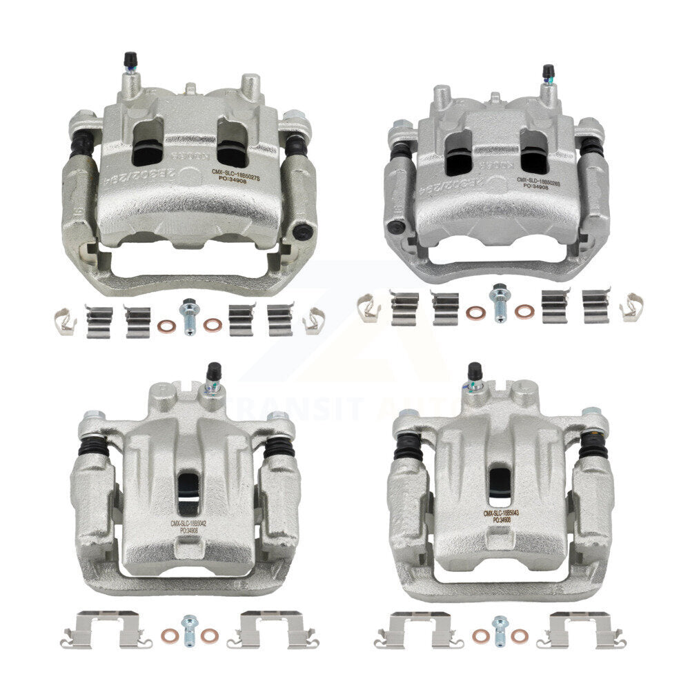 Front Rear Disc Brake Caliper Left Right Side Kit For Mazda CX-7 Ford Edge