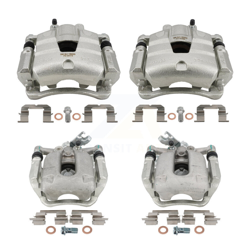 Front Rear Brake Caliper Left Right (Driver Passenger) Kit For Chevrolet Cruze