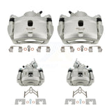 Front Rear Brake Caliper Left Right Side (Driver Passenger) Kit For Honda Accord