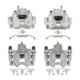 Front Rear Brake Caliper Kit For Ford Fusion Lincoln MKZ Police Responder Hybrid