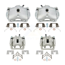 Charger l'image dans la galerie, [Front+Rear] 2003-2011 Honda Element Premium OE Brake Caliper Kit For Max Safe Braking