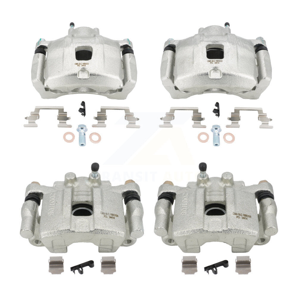 Front Rear Brake Caliper Kit For Jeep Patriot Compass Chrysler Sebring Dodge 200