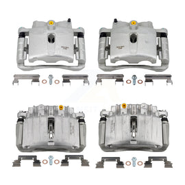 Front Rear Brake Caliper Kit For Chevrolet GMC Silverado 1500 Sierra Avalanche