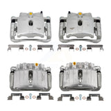 Front Rear Brake Caliper Kit For Chevrolet GMC Silverado 1500 Sierra Avalanche