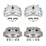 Front Rear Brake Caliper Kit For 2009-2020 Chevrolet Express 4500 GMC Savana