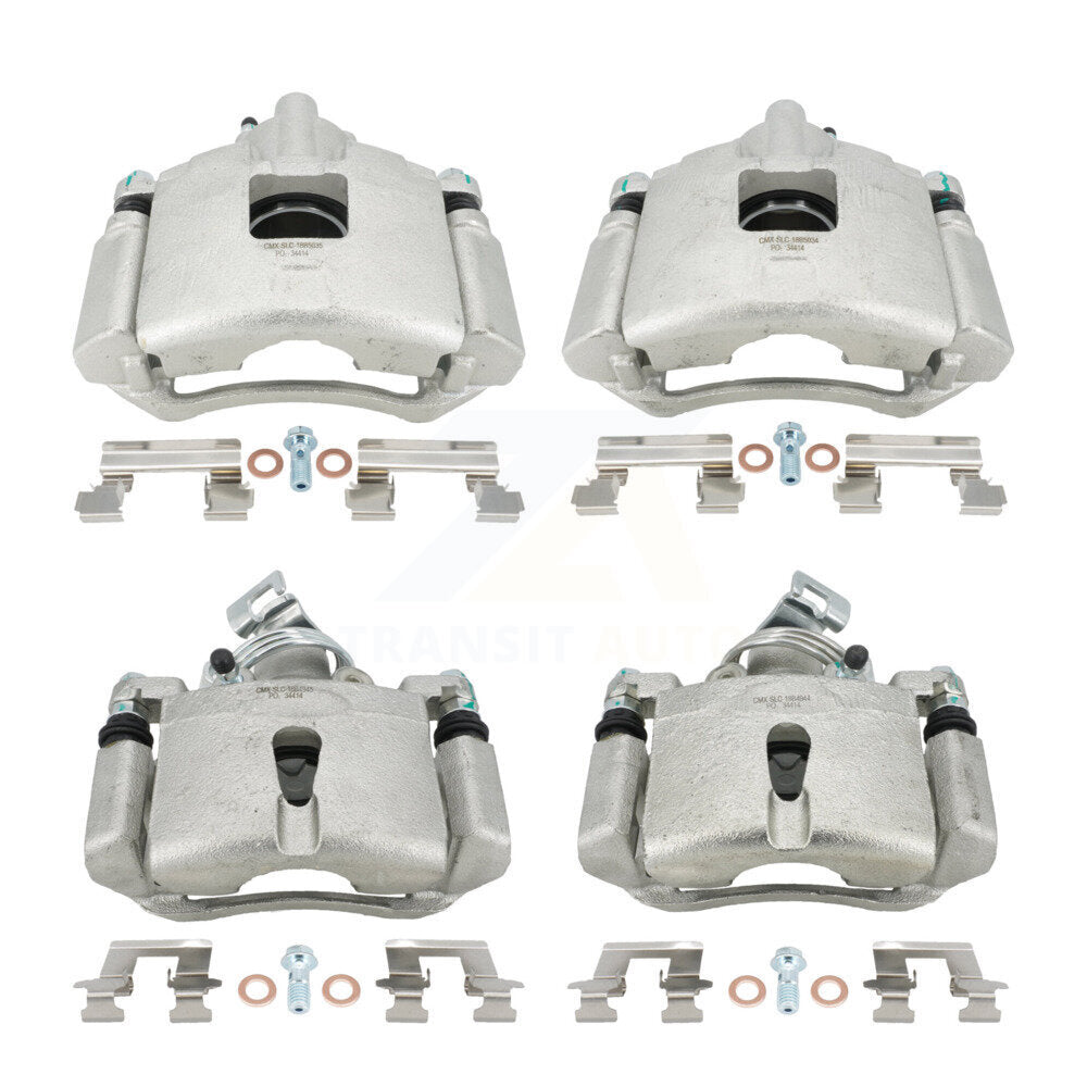 Front Rear Brake Caliper Kit For Chevrolet Uplander Pontiac Montana Buick Saturn