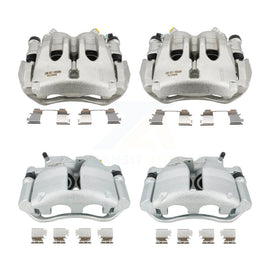 Front Rear Brake Caliper Kit For Sprinter 3500 Mercedes-Benz Dodge Freightliner