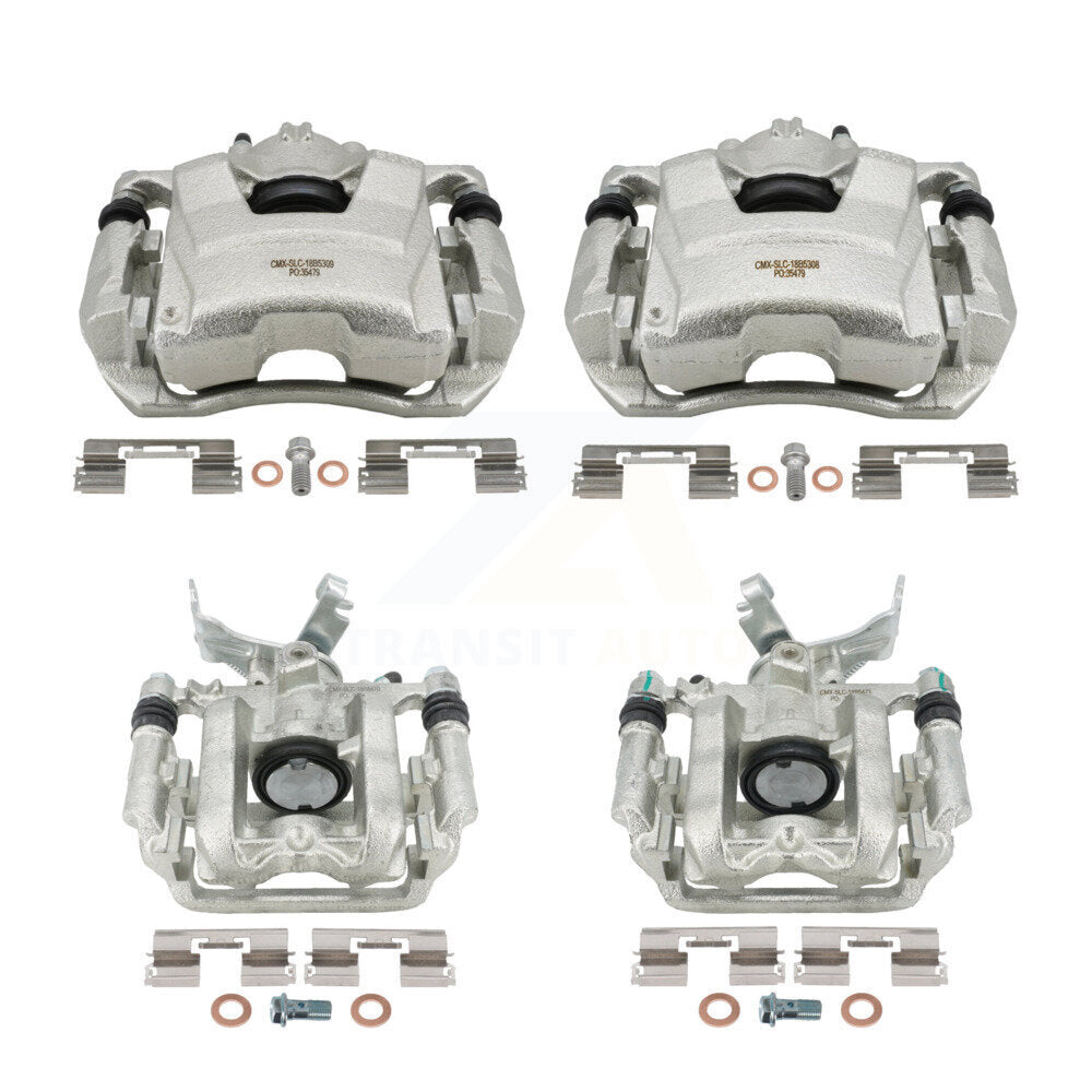 Front Rear Brake Caliper Left Right (Driver Passenger) Kit For Chevrolet Sonic