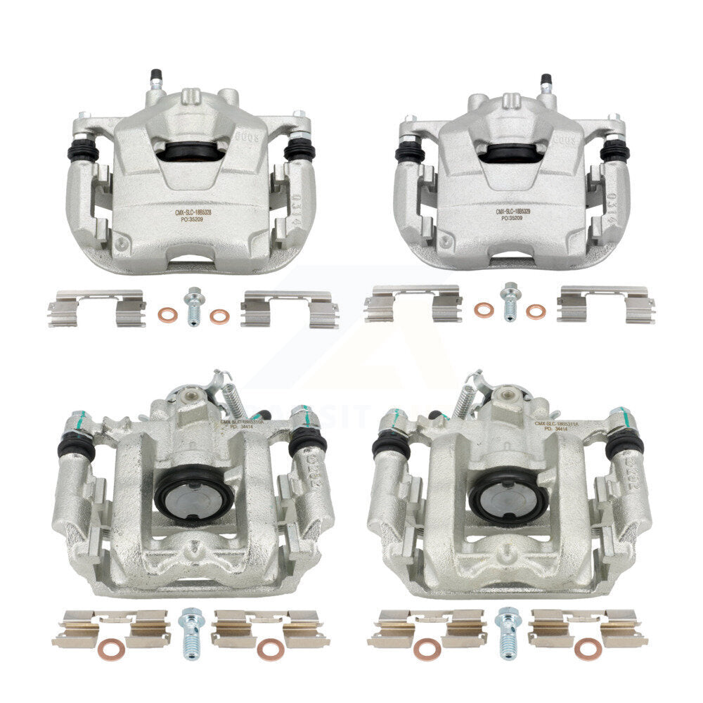 Front Rear Disc Brake Caliper Left Right Side Kit For Chevrolet Cruze Volt