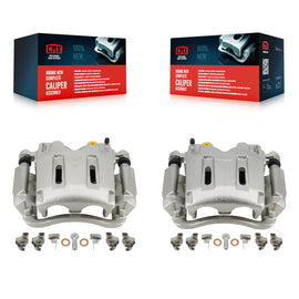 [Front] 2005-2012 Ford F-350 Super Duty F-250 Premium OE Brake Caliper Kit For Max Safe Braking