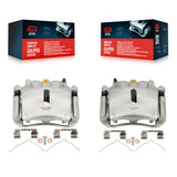 Front Disc Brake Caliper Left Right Side Kit For Ford F-150 Lincoln Mark LT