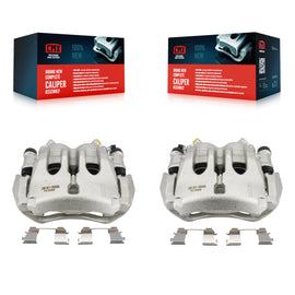 Front Disc Brake Caliper Kit For Sprinter 3500 Mercedes-Benz Dodge Freightliner