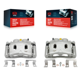 Front Brake Caliper Kit For Chevrolet GMC Silverado 1500 Sierra Avalanche Tahoe