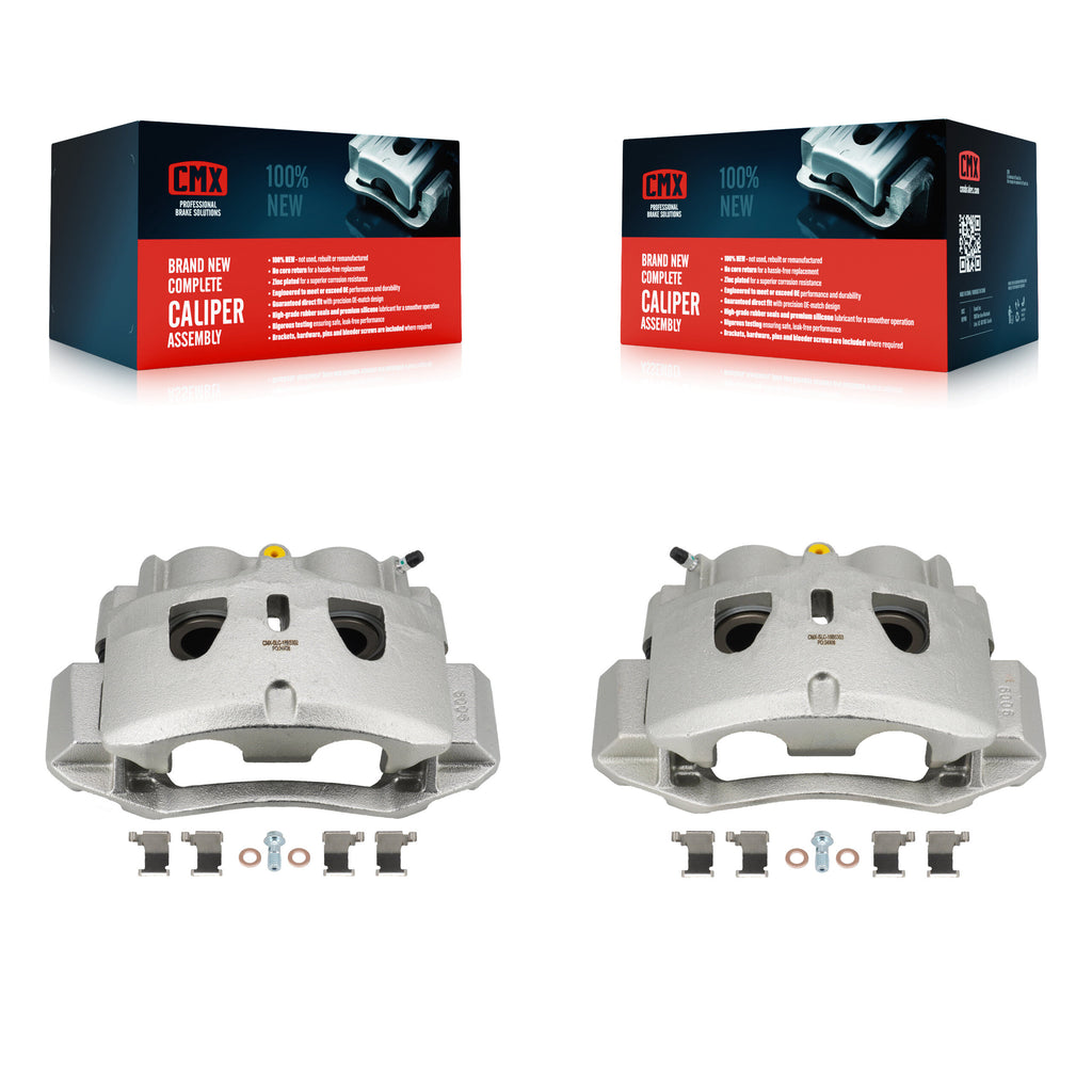 Front Brake Caliper Kit For GMC Chevrolet Sierra 2500 HD Silverado 3500 Suburban