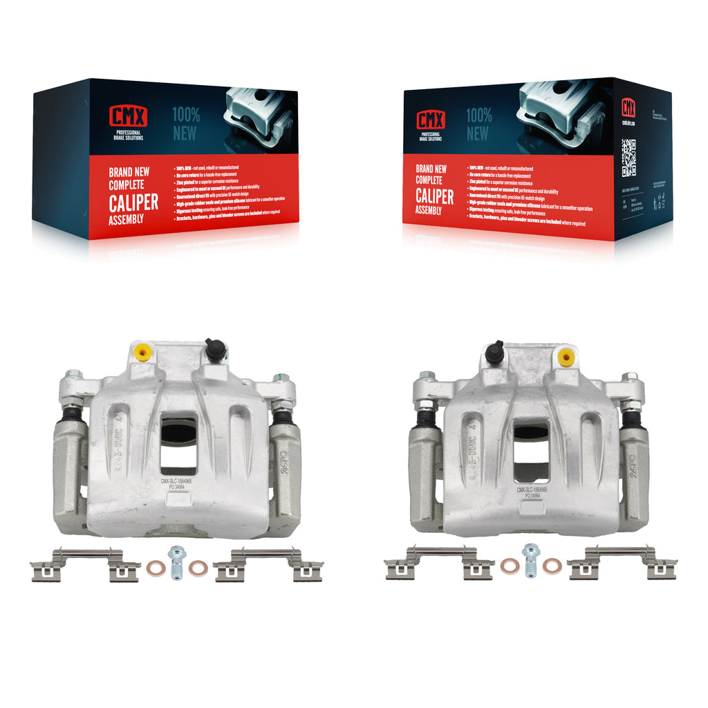 Front Disc Brake Caliper Kit For Dodge Chrysler 300 Charger Challenger Magnum