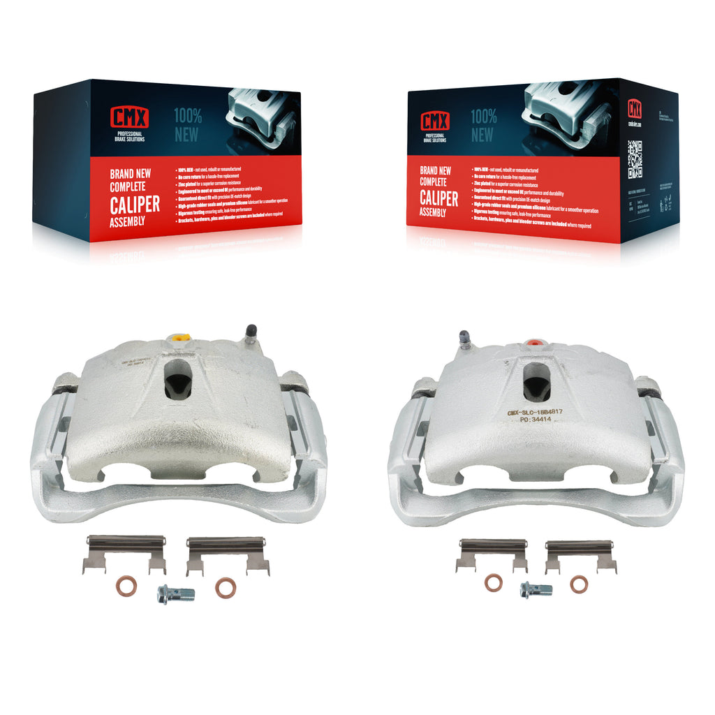 Front Brake Caliper Kit For Chevrolet Express 3500 GMC Savana Silverado HD 4500
