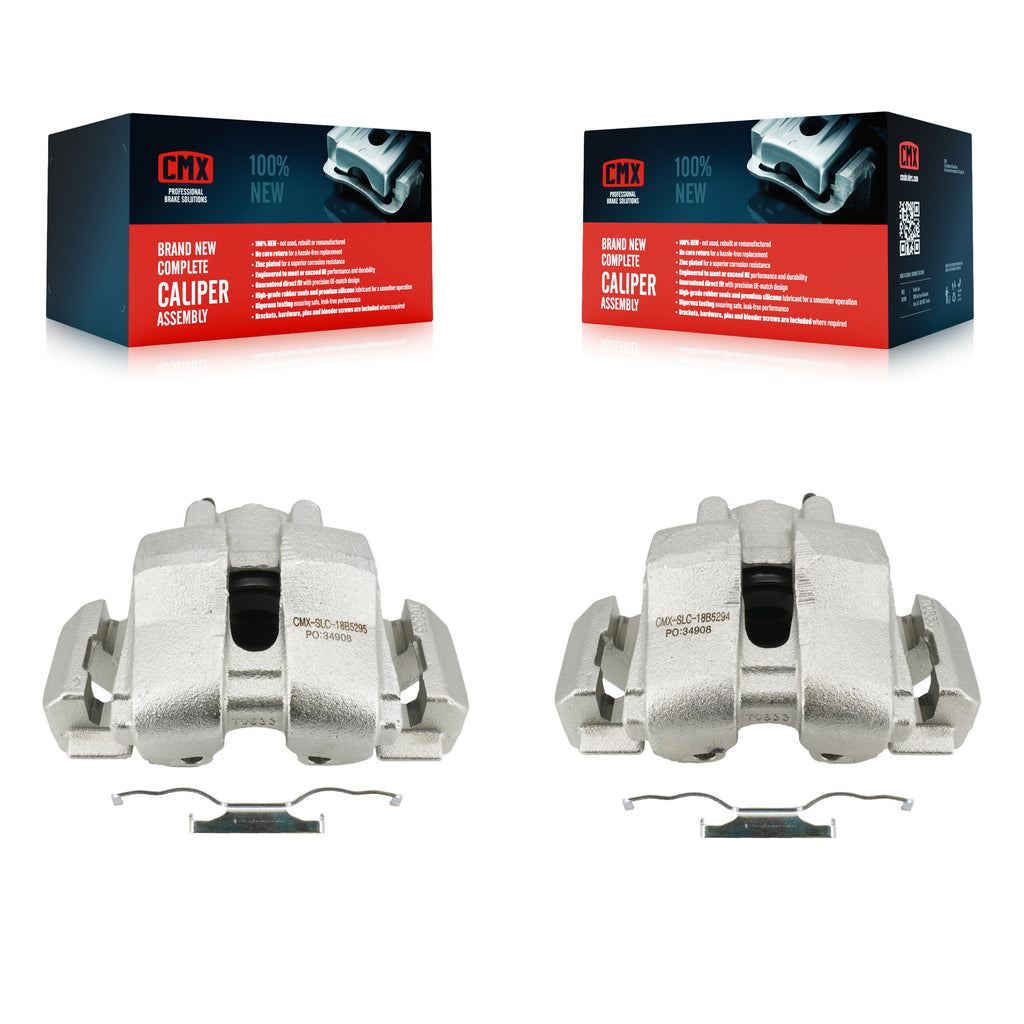 Front Brake Caliper Left Right Kit For Ford Escape Mercury Mariner Mazda Tribute