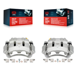 Front Brake Caliper (Left Right) Kit For Ford F-350 Super Duty F-250 Excursion