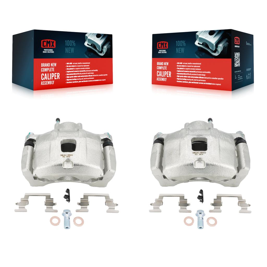 Front Disc Brake Caliper Kit For Jeep Patriot Dodge Chrysler Compass 200 Caliber