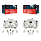 Front Disc Brake Caliper Kit For Jeep Patriot Dodge Chrysler Compass 200 Caliber