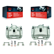 Charger l'image dans la galerie, Front Disc Brake Caliper Kit For 2003-2008 Toyota Corolla Matrix Pontiac Vibe