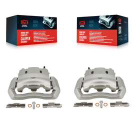 Front Disc Brake Caliper Kit For Ford E-550 Super Duty F-450 F-550 Econoline