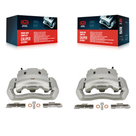 Front Disc Brake Caliper Kit For Ford E-550 Super Duty F-450 F-550 Econoline