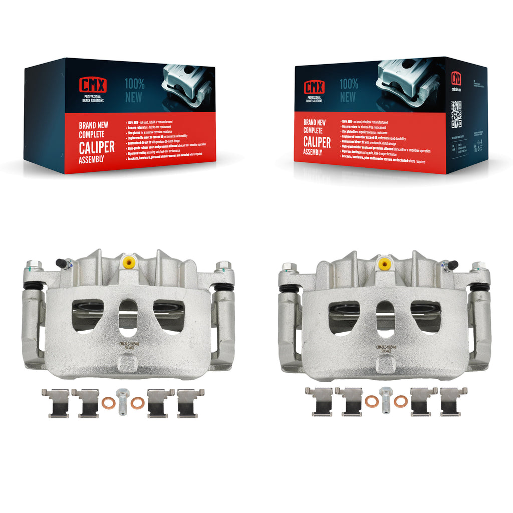 Front Brake Caliper Kit For Ford Explorer Flex Taurus Police Interceptor Utility