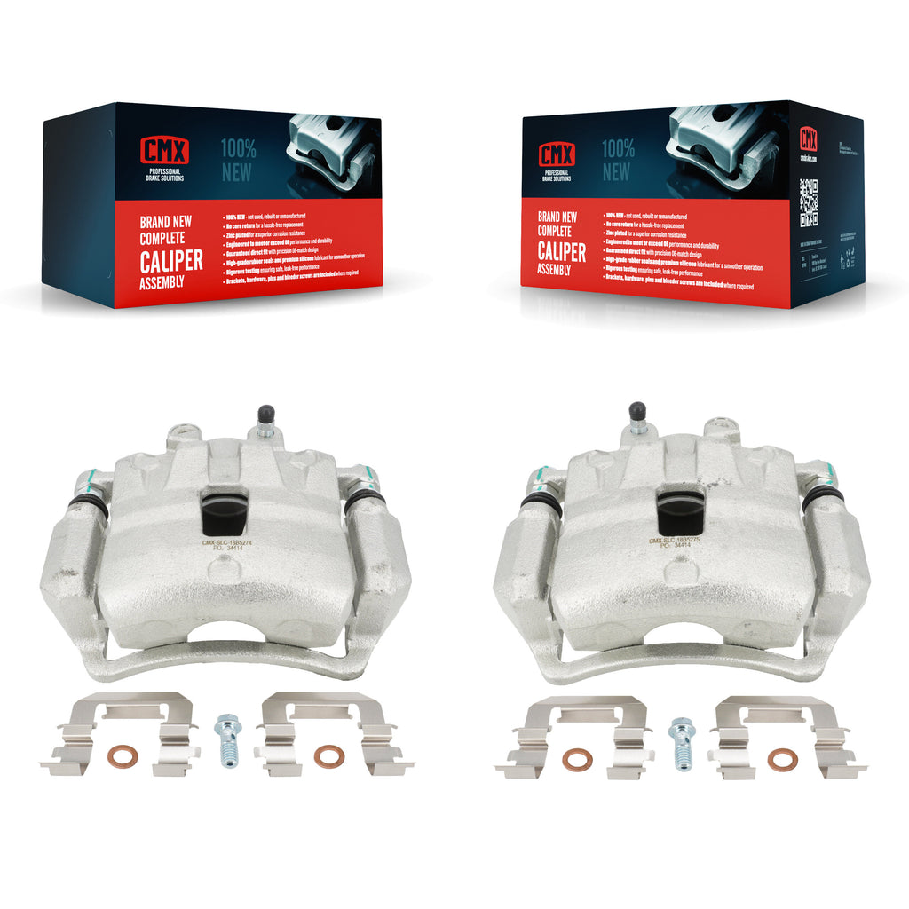 Front Disc Brake Caliper Left Right Side Kit For Chevrolet Camaro Saab 9-5