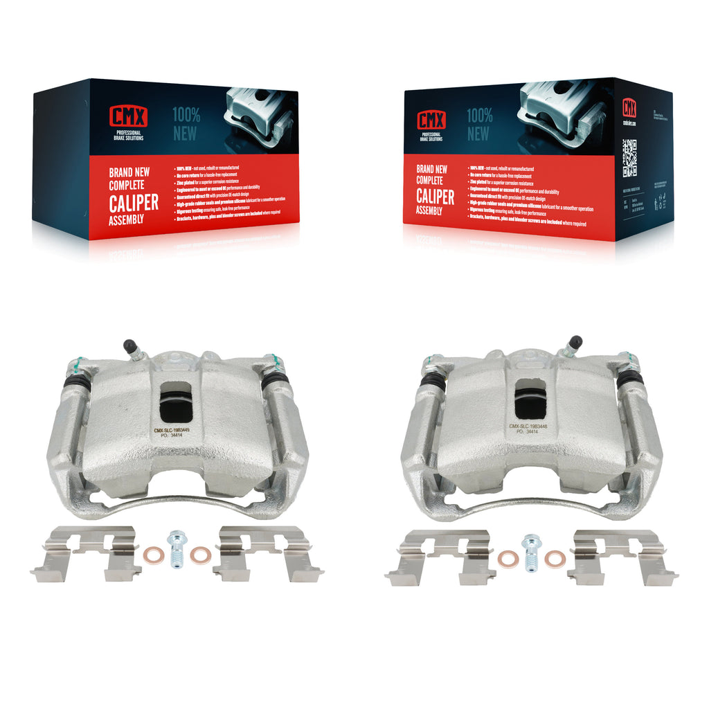 Front Brake Caliper Left Right (Driver Passenger) Kit For Honda Civic Acura CSX
