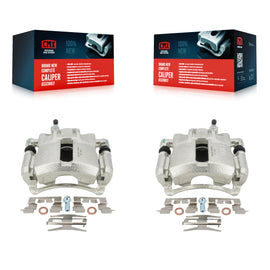 Front Brake Caliper Left Right Side (Driver Passenger) Kit For Hyundai Elantra