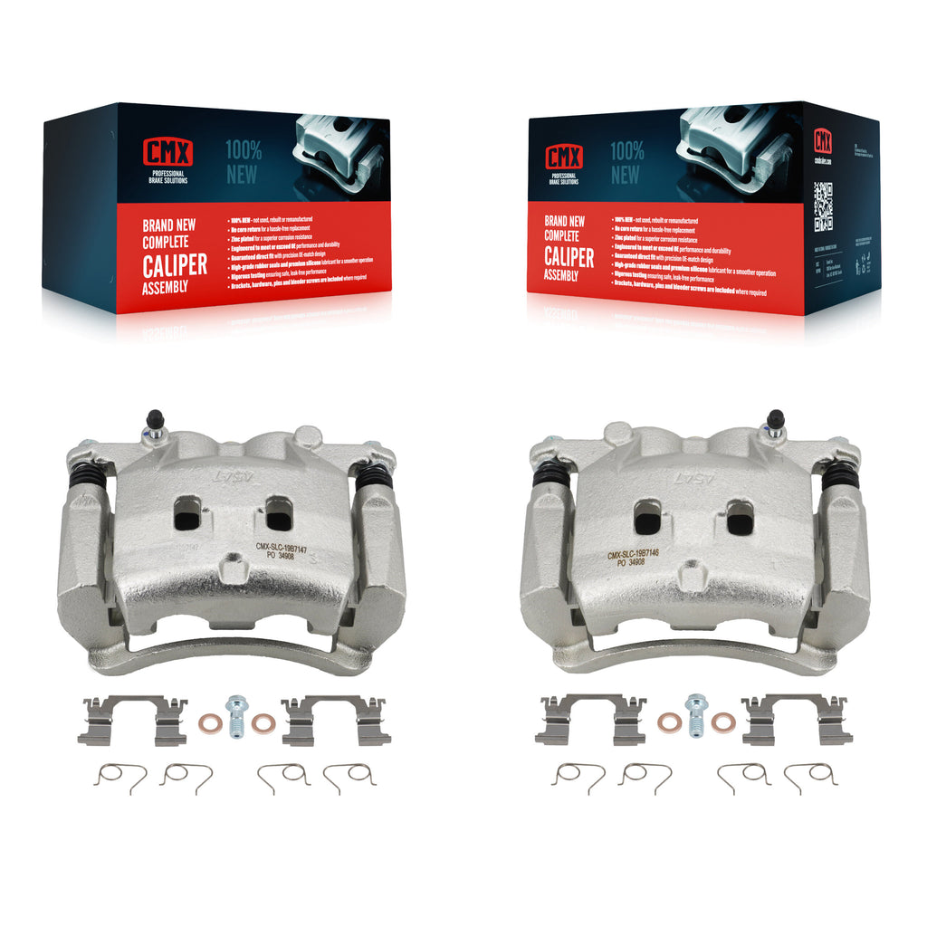 Front Brake Caliper Left Right Side Kit For Nissan Rogue INFINITI Q50 QX50 Q60