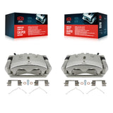 Front Brake Caliper Left Right (Driver Passenger) Kit For 2009-2015 Honda Pilot