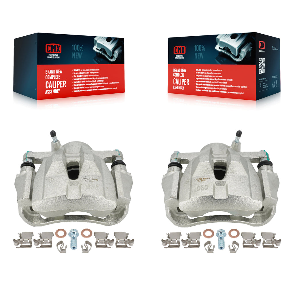 Front Disc Brake Caliper Kit For Toyota Corolla Scion xD Matrix Pontiac Vibe