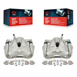 Front Disc Brake Caliper Kit For Toyota Corolla Scion xD Matrix Pontiac Vibe