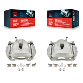 Front Brake Caliper Kit For Toyota RAV4 Scion tC Matrix Pontiac Vibe Corolla iM