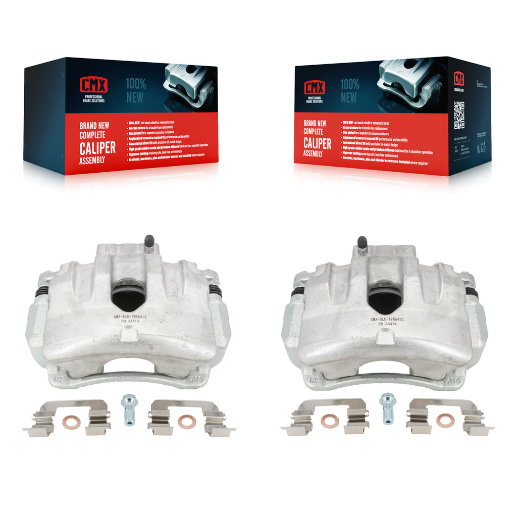 Front Brake Caliper Kit For Hyundai Genesis Coupe With Single Piston Calipers
