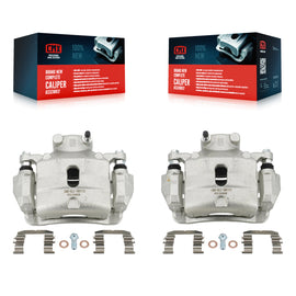 Front Brake Caliper Left Right Side (Driver Passenger) Kit For Hyundai Sonata