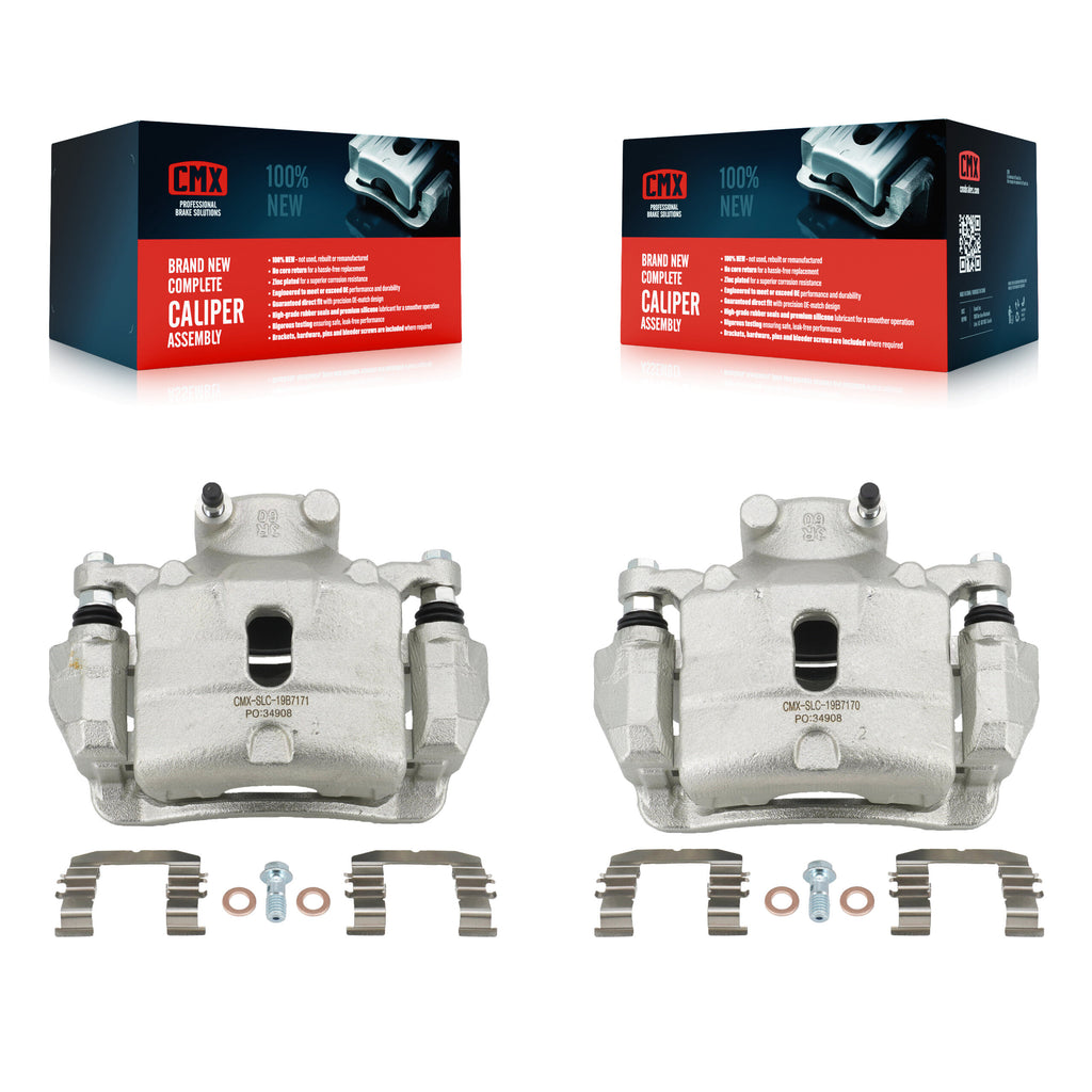 Front Disc Brake Caliper Left Right Side Kit For Hyundai Sonata Kia Optima