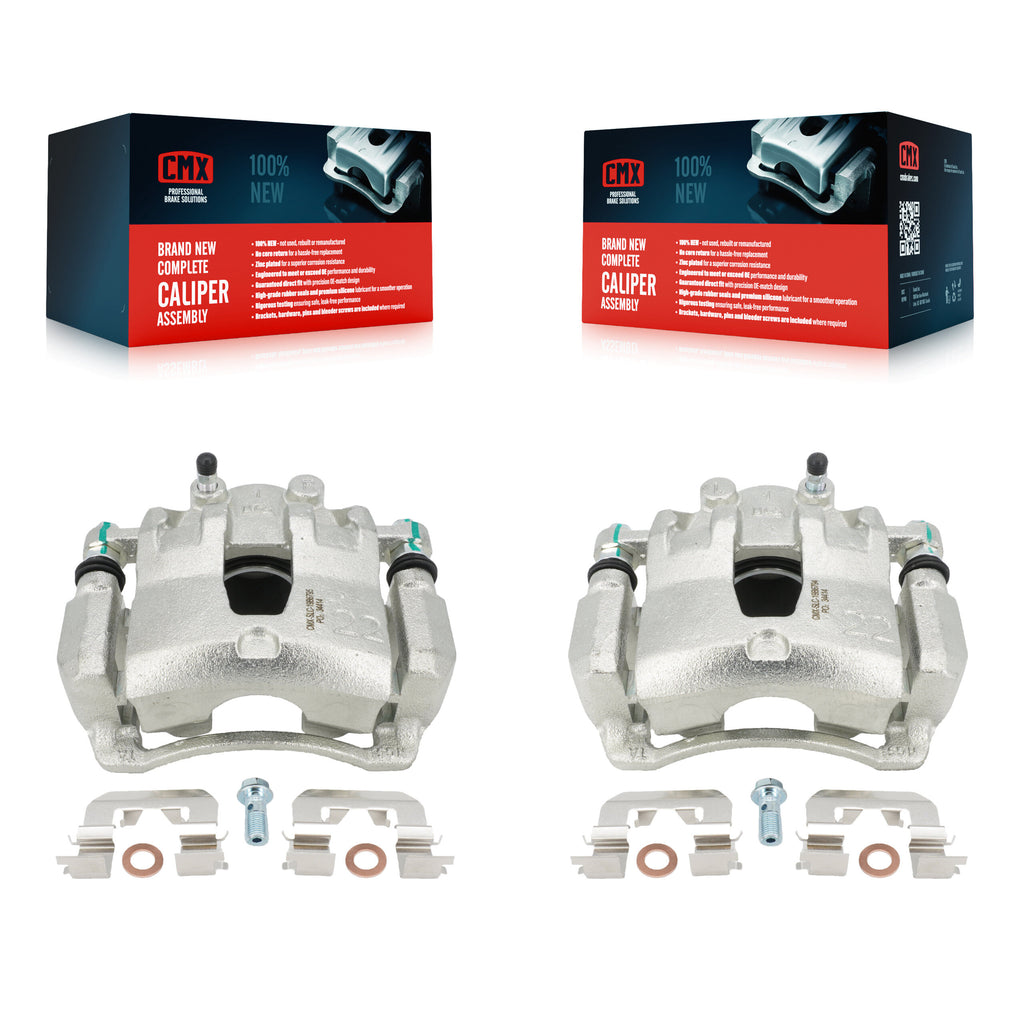 [Front] 2012-2017 Hyundai Accent Kia Rio Premium OE Brake Caliper Kit For Max Safe Braking